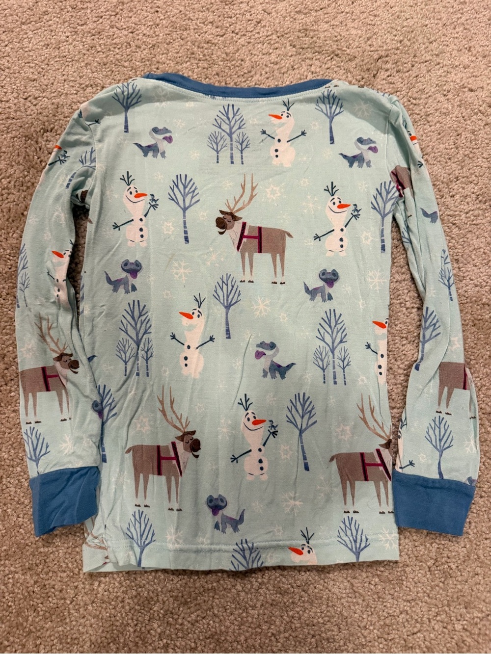 Little Sleepies x Disney Frozen Olaf Pajama Set - Picture 3 of 6